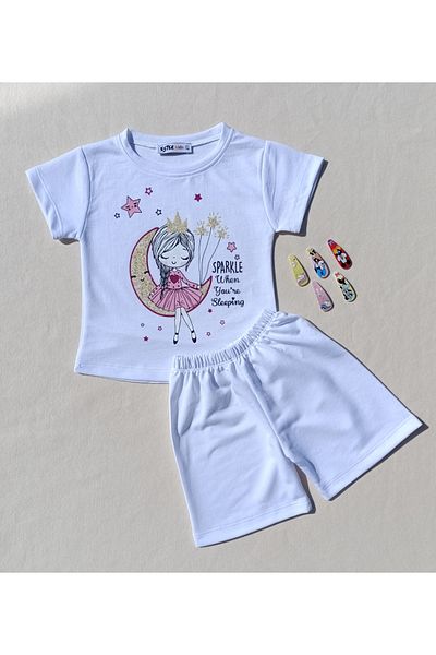 siyalife Girl's T-Shirt and Shorts Set