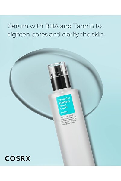 Cosrx Two in One Poreless Power Liquid, 100ml | Tightens Pores | Korean Skincare, Cruelty-Free