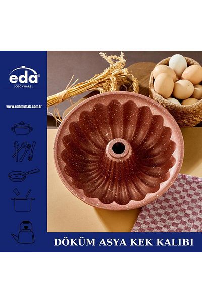 Eda Granite Closely Sliced Cake Mold 26 Cm