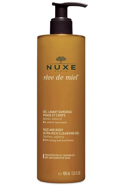 Nuxe Rêve de Miel Face and Body Ultra-Rich Cleansing Gel 400ml