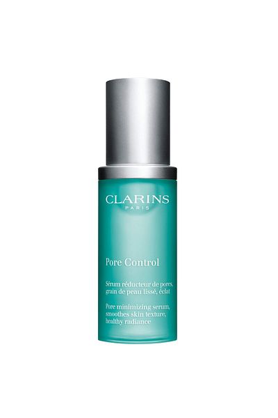 Clarins Pore Control Serum | Tightens & Minimizes Pores | Smoothes, Refines, De-Shines | 1 Fl Oz