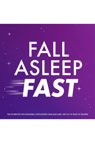 Zzzquil Sleep Aid Liquid, 50 mg Diphenhydramine HCl, Fast Sleep, Non-Habit Forming, Berry Flavor, 12 FL OZ