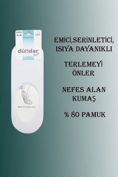 Dündar Women's Ballerina Socks 12 Pairs