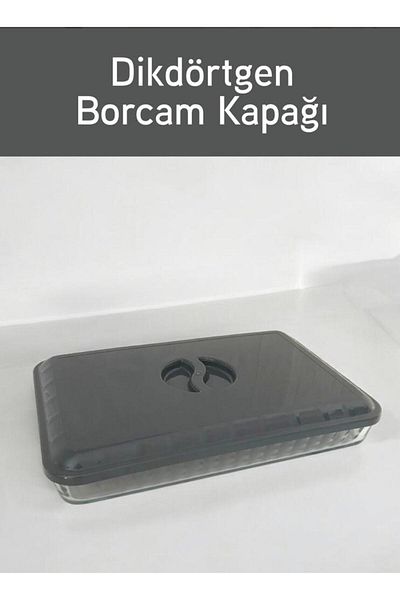 Doğuş Mutfak Plastic Rectangular Pyrex Cover