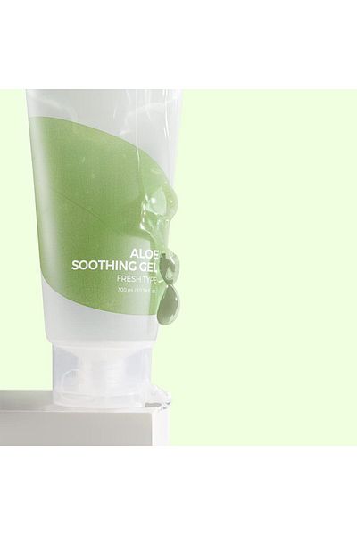 Isntree Aloe Soothing Gel 300ml, 50% Aloe Vera, Hydrates & Refreshes Sensitive Skin