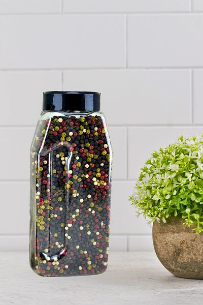 ANADOLU HASAT Mixed Color 4 Color Grain Black Pepper Net 480Gr Flip Top Cover