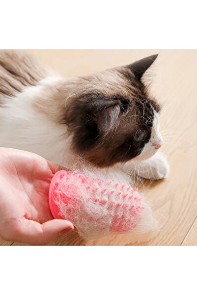 Pribor جهاز تنظيف الزوايا والريش للقطط والكلاب قطعة واحدة