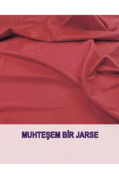 Kumaş Parça Червоний колір, джерсі, ширина: 135