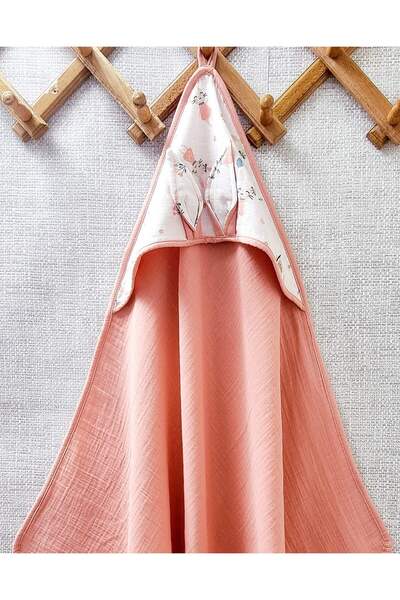 Yada Baby 2- Crinkled Muslin Fabric Baby Swaddle Towel & Baby Bathrobe (80 x ...