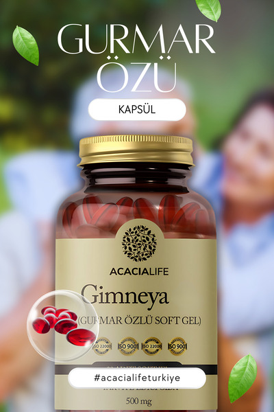 ACACİA LİFE Gimneya (GURMAR OTU) Kapsül 30 Soft Jel