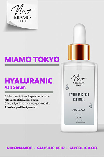 Hyaluronik Asit Serum 30 ml – Yoğun Nem, Cilt Elastikiyeti ve Canlandırıcı Etki
