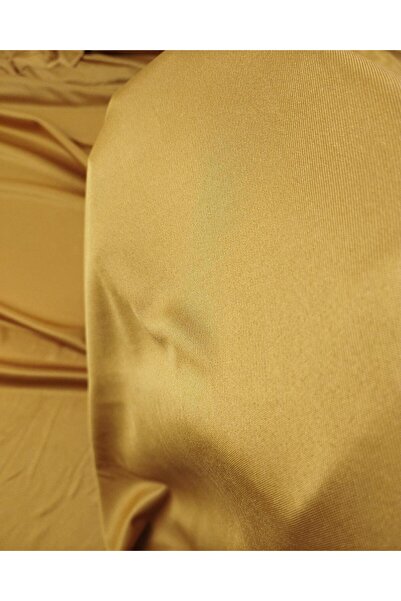 Kumaş Parça Jersuie subțire în culoarea muștarului Lățime: 150