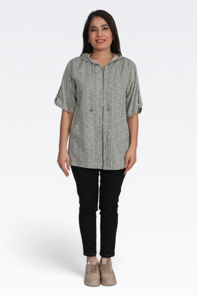 TOLGA SARAÇOĞLU 50224 HAKİ СПОРТНО ЯКЕ БЕЗ ПОДПЛАТКА