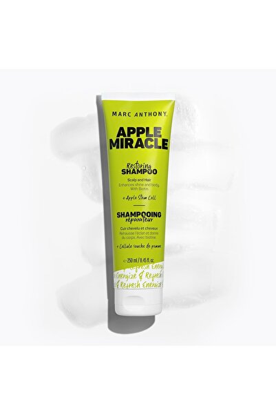 MARC ANTHONY Marc Anthony Apple Miracle Restoring Shampoo, Infused With Apple Stem Cell & Biotin - 250 Ml