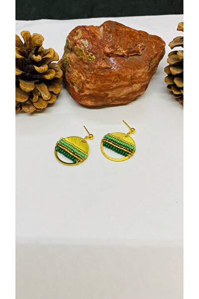 Porsuk Alternatif اليدوية العرقية أصيلة الهبي الحياكة الخرز الأقراط