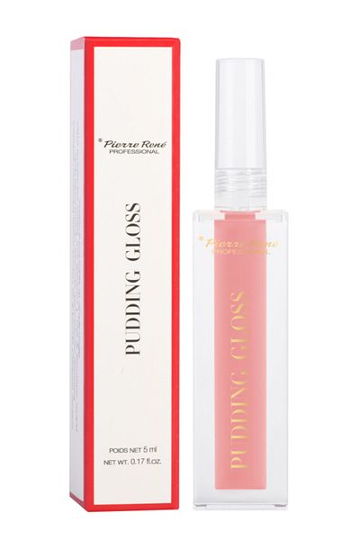 Pierre Rene Nourishing Lip Gloss - Pudding Lip Gloss - 01
