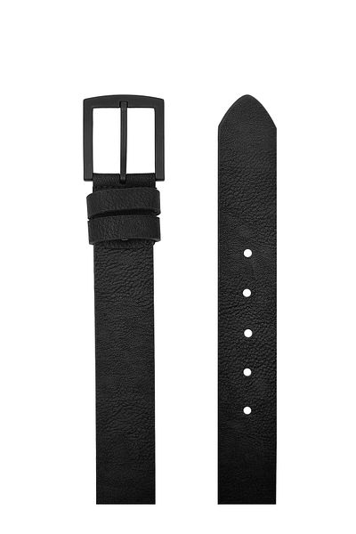 DeriWorld Men's Belt Jeans Fabric Sports Suitable Men's Belt 4 Pack (3.5cm - 4cm)