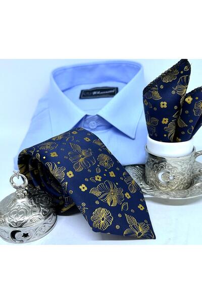 B'lazzotti Woven Handkerchief Tie