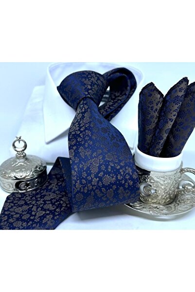 B'lazzotti Dokuma Mendilli Kravat