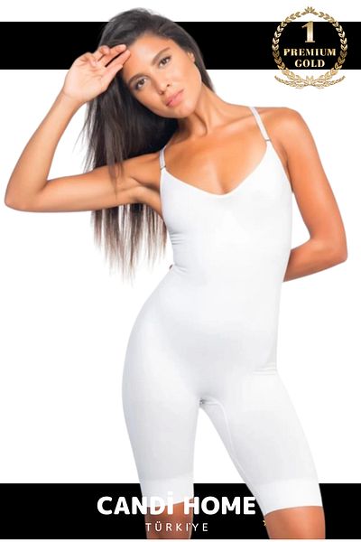 HOBİ CONDİ Premium Special Series Body Shaping, Lifting, Firming, Comfortable Daily Full Length Long Corset