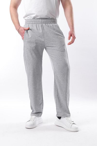 Madmext Graue, entspannt geschnittene Herren-Jogginghose E6560