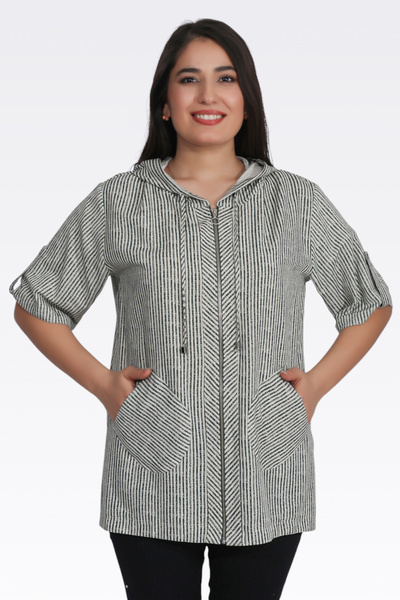 TOLGA SARAÇOĞLU 50224 HAKİ СПОРТНО ЯКЕ БЕЗ ПОДПЛАТКА