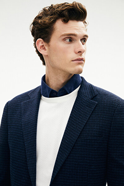 W Collection LACİVERT DÜĞMELİ CEKET