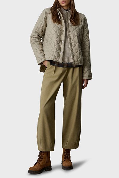 BSB Quilted Removable Door Regular Fit Farm Button Jacket 053