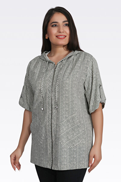 TOLGA SARAÇOĞLU 50224 HAKİ СПОРТНО ЯКЕ БЕЗ ПОДПЛАТКА