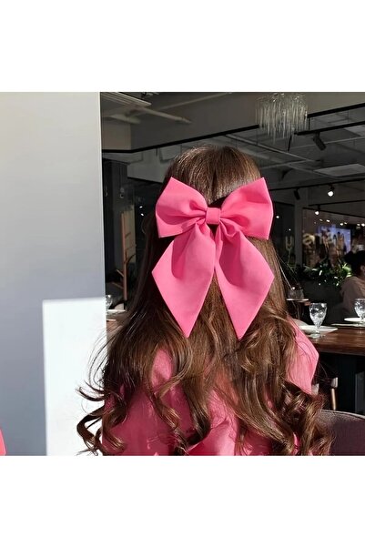 LO ADORO Accesoriu pentru păr cu cataramă roz pentru fete, cu cataramă automată