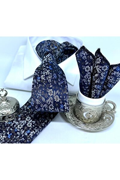 B'lazzotti Dokuma Mendilli Kravat