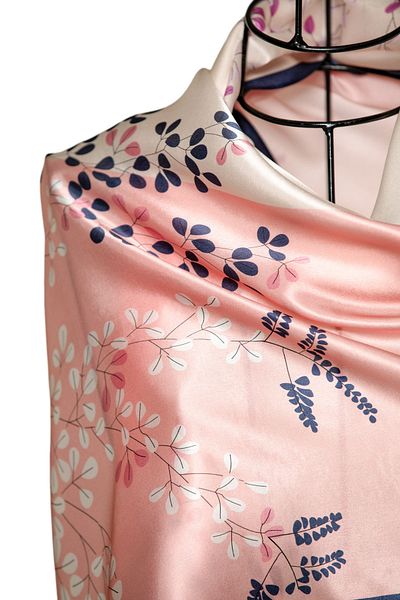CASHMERE AND SİLK MAWLANA (53X173) Pure Silk Shawl