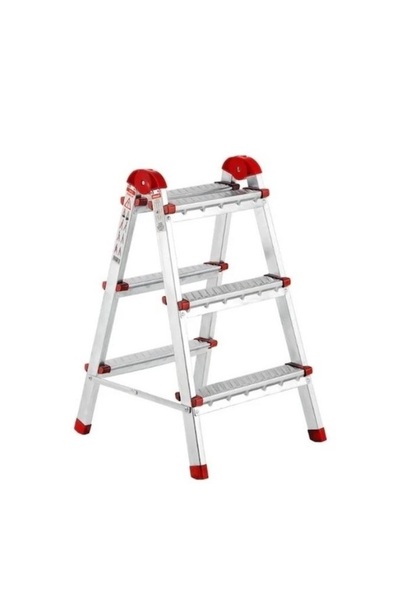 Banyolove Kanat Merdiven Çift Taraflı Katlanır 3+3, 4+4, 5+5 Basamaklı