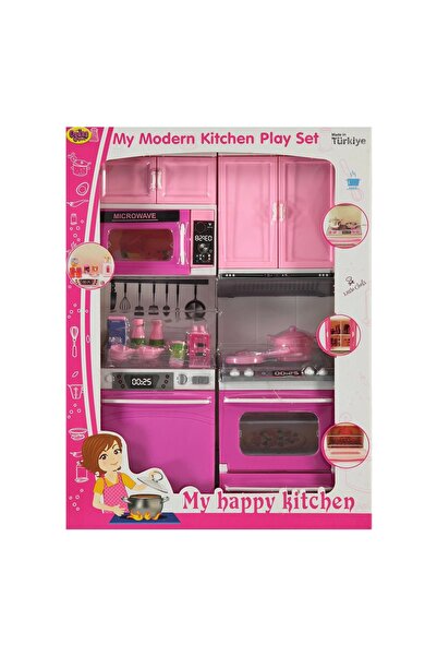 Epilons Çocuklar İçin My Modern Kitchen Play Set Oyuncak Mutfak Seti
