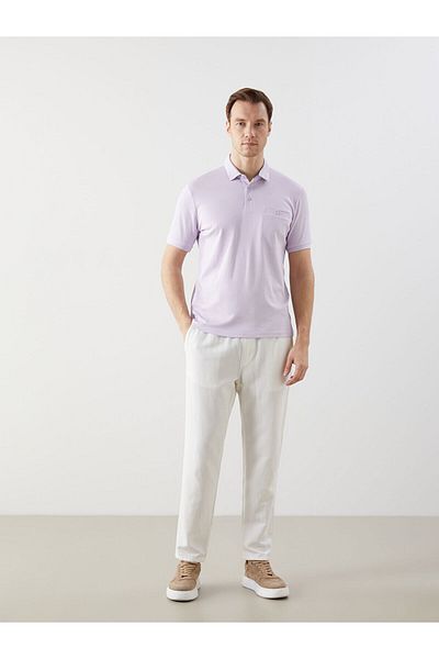 LC Waikiki Ανδρικό T-Shirt Polo Neck Pique