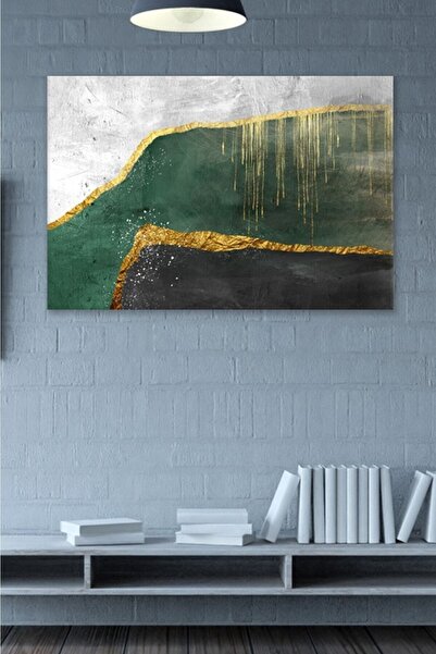 Hediyeler Kapında Dekoratif Rise Kanvas Duvar Tablosu