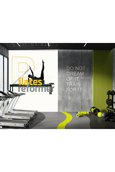 Home Pilates reformer beyaz poster poster duvar kağıdı