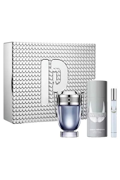 Paco Rabanne Invictus (M) Set Edt 100Ml + Edt 10Ml + Deodorant Spray 150Ml (2023)