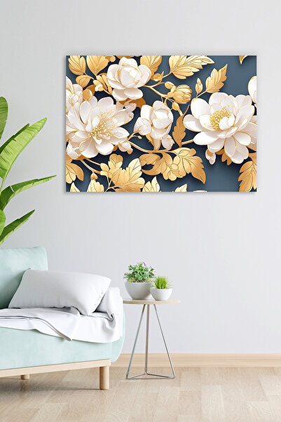Hediyeler Kapında Sensuale Geranio Dekoratif Kanvas Tablo