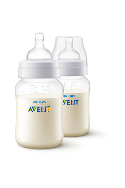 Anti-colic Baby Bottles – 260ml (PACK OF 2) – Bpa-free, Leakproof, Reduces Gas