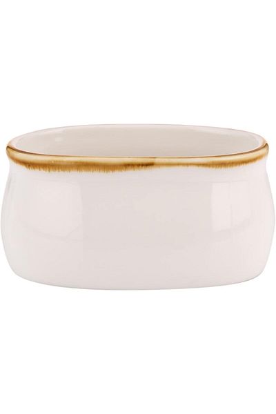 AKDC Hp Ivory Mocha Sugar Pot 6Cm X 9Cm X 5Cm Ivory