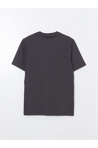 LC Waikiki Crew Neck Printed Combed Cotton Men's T-Shirt
