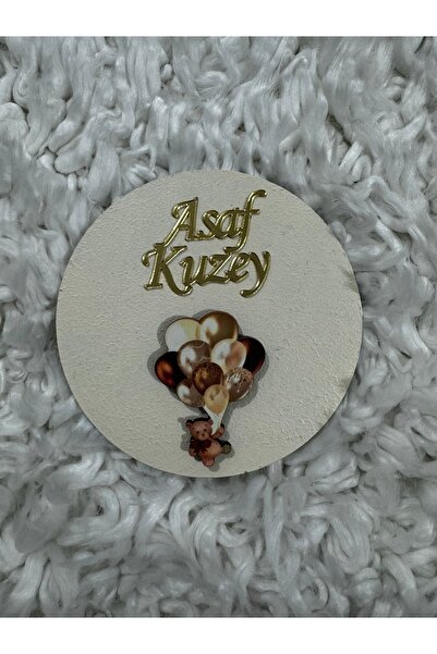 NeşeliAtölyem Figürlü Pleksi Bebek Magnet 10 adet