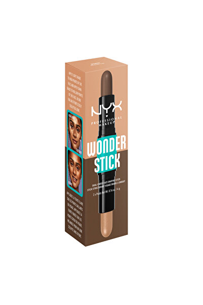 NYX Professional Makeup WONDER STICK CONTOUR AND HIGHLIGHTER STICK MEDIUM TAN