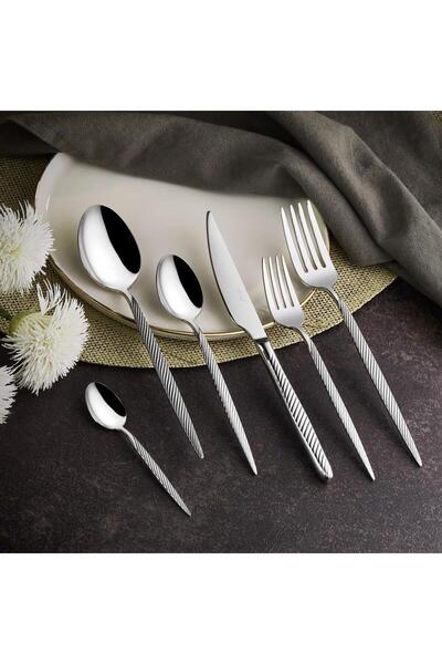 ÇIRPAN EV AROW PORTO GÜMÜŞ 12 KİŞİLİK 72 PARÇA ÇATAL KAŞIK BIÇAK SETİ