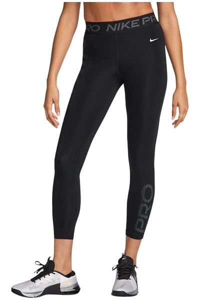 Nike Colanti NIKE Pro Mid Rise Graphic - FN4984-010