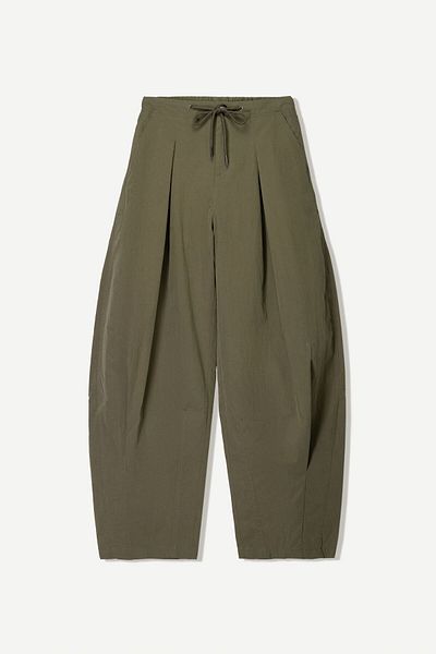Bershka Technical balloon parachute trousers