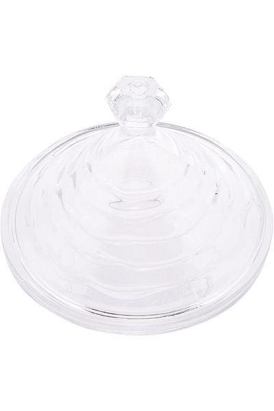 AKDC Glass Candy Pot Clear