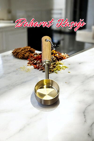 Genel Markalar Ahşap Saplı Şık Baharat Kaşığı Küreği KW-525-526