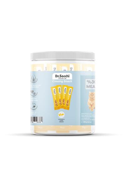 Dr. Sacchi Dr.Sacchi Creamy Snack Chicken&Liver Sıvı Kedi Ödülü 14gr - 30'Lu ...